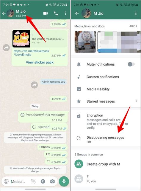 2 Ways To Send Disappearing Messages On Whatsapp Techwiser
