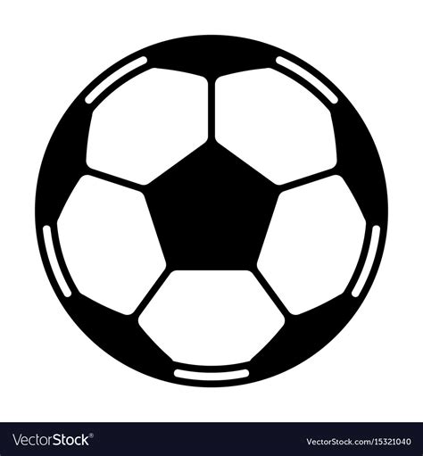 Soccer Ball Royalty Free Vector Image Vectorstock