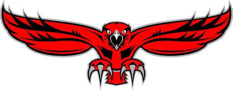 Red Hawk Clipart Clip Art Library