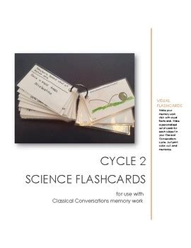Classical Conversations Cycle 2 Visual Science Flashcards - 4th edition