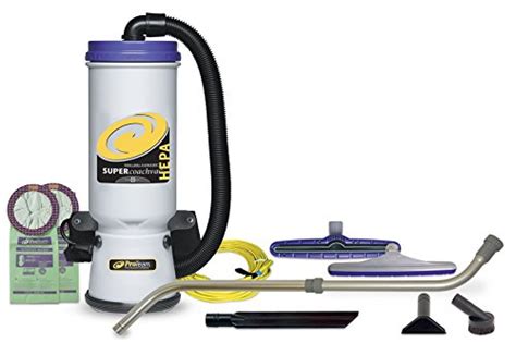 Proteam Super Coachvac Hepa Commercial Backpack Vacuum W Versatile Tool