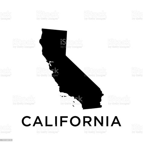 California Map Vector Design Template Stock Illustration Download