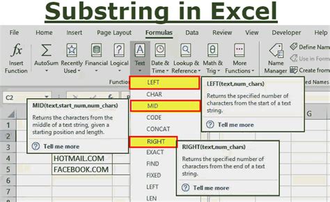 Substring în Excel Invatatiafaceriro