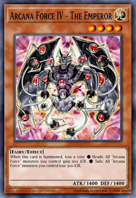 Arcana Force Iv The Emperor Card Information Yu Gi Oh Database