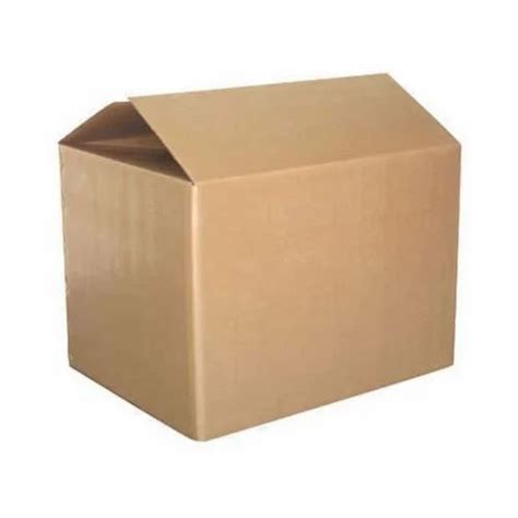 3 Ply Plain Corrugated Box At Rs 50piece 3 Ply Corrugated Box In