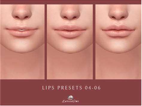 Sims 4 Lips Cc Maxis Match Lipstutorial Org
