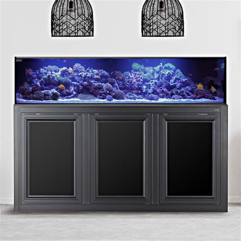 Nuvo Fusion Pro 2 Sr 120 Gallon Aio Aquarium Black Aps Stand