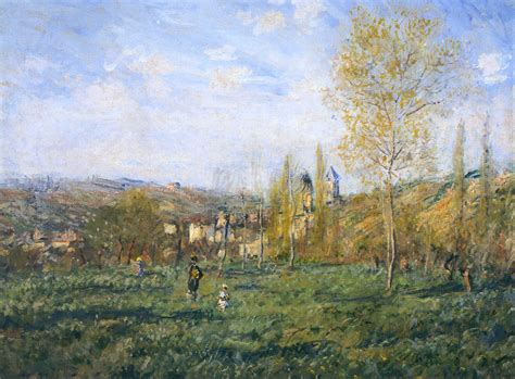 Springtime In Vetheuil 1880 Claude Monet