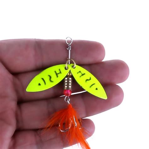 Spinner Baits Fishing Lure Spoons Paillette Artificial Spoon Lures Bass