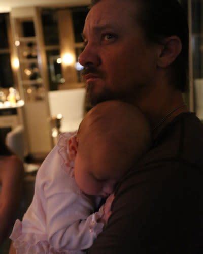 His World Marvel Star Jeremy Renner Shares Daughter Ava With Ex Wife