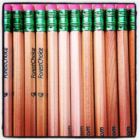 Wood Pencils From Sustainably Harvested Trees Pencil