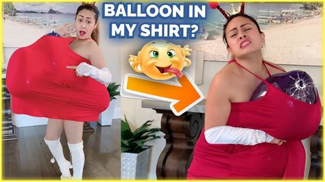 Donut Balloon In My Shirt Youtube