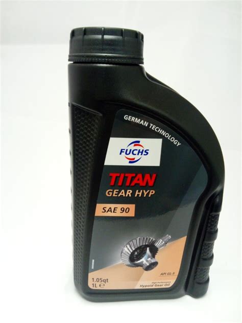 Fuchs Titan Hyp 90 Hypoid Gear Oil 1l 1 Litre Bottle 85w 90 Gl 5 Ebay