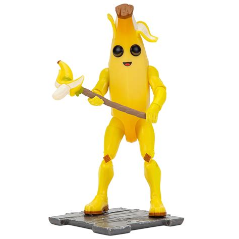 Buy Fortnite 4 Inch Solo Mode Peely Core Figure Highly Detailed With
