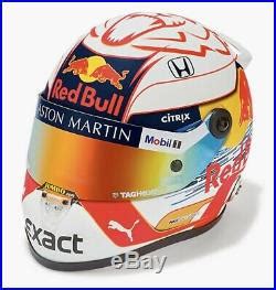 Max verstappen denied both mercedes some glory in taking pole for the maiden 2021 contest at the bahrain gp! F1 Max Verstappen Mini Helmet 12 Red Bull Racing Honda ...