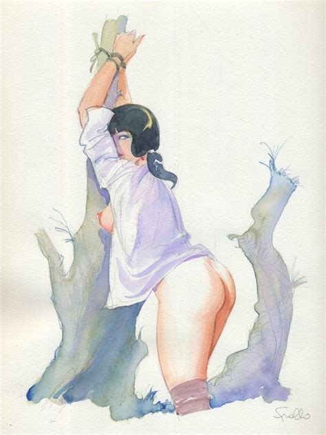 Tied To A Tree • Art By Leone Frollo Buttercrumbz