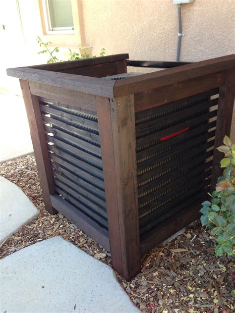 Image Result For Air Conditioner Cover Wood Backyard Air Conditioner
