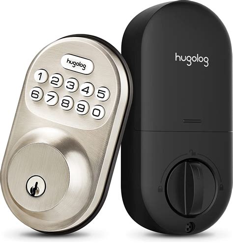 Hugolog Door Lock Keyless Entry Door Lock Electronic Deadbolt With
