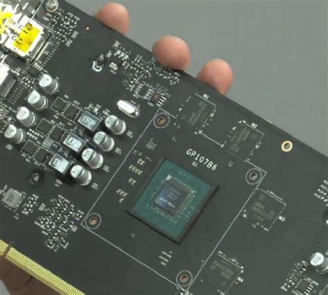 Nvidia Geforce Gtx 1050 Ti With Gp107 Gpu Pictured