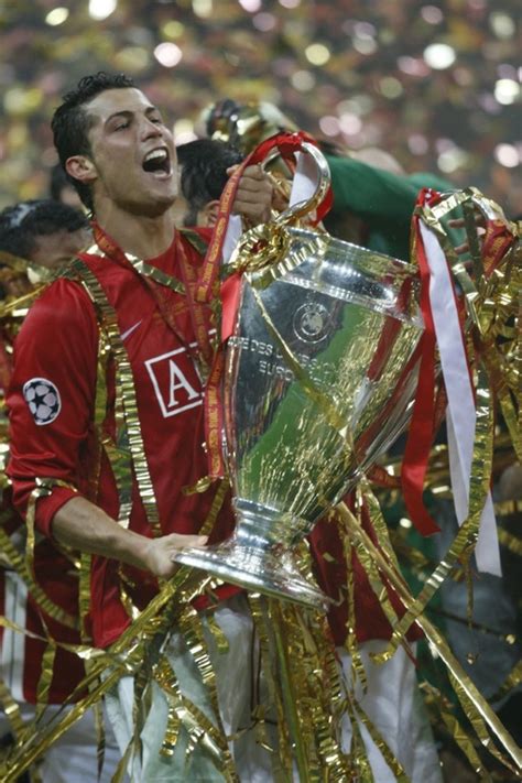 How Cristiano Ronaldo Celebrated Manchester Uniteds 2008 Champions