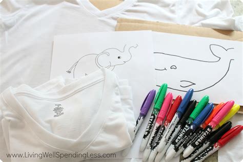 Easy And Fun Diy Sharpie T Shirts Living Well Spending Less