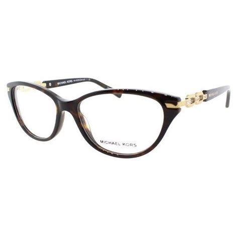 michael kors zermatt mk 4020b 3006 dark tortoise cat eye plastic eyeglasses 54mm best