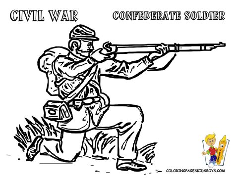 Civil War Coloring Pages Updated 2023