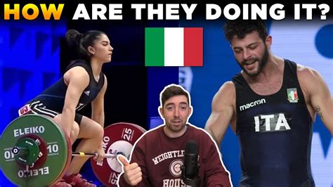 A Look Into Italian Weightlifting How They Took Over Europe Youtube