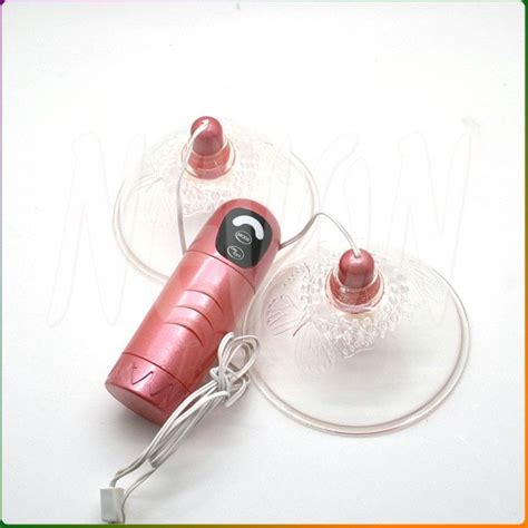 brest enhance brest pump massager superier suction design 7 speed rotating nipples vibration