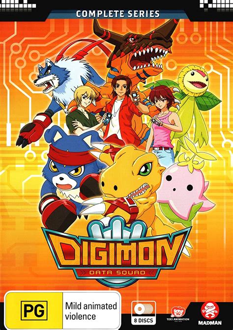 Digimon Data Squad Season 5 Episodes 1 48 8 Discs Non Usa Format