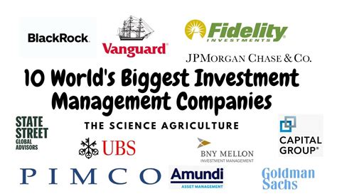 10 Worlds Biggest Investment Management Companies The Science