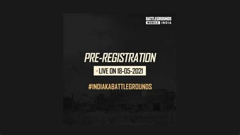 Battlegrounds Mobile India Pre Registrations Open On May 18