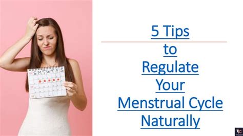 tips to regulate your menstrual cycle naturally pptx
