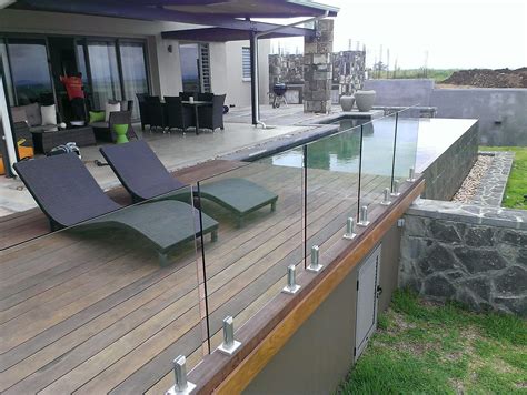 Frameless Glass Pool Fence Demax Arch Balustrade Design Glass Railing Deck Railing Design