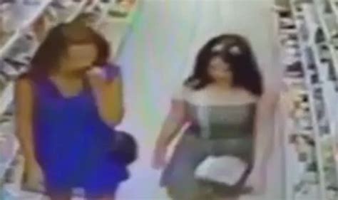 Two Women Caught On Camera Hiding Sweets In Their Underwear In