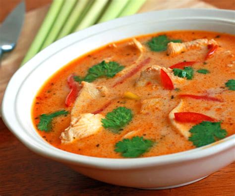 Bring it to boil over medium high heat, then add palm . Tom Kha Gai Recipe - The Daring Gourmet