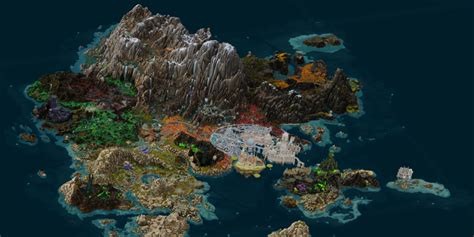 Azeroth Z World Of Warcraft Wygenerowane W 3d