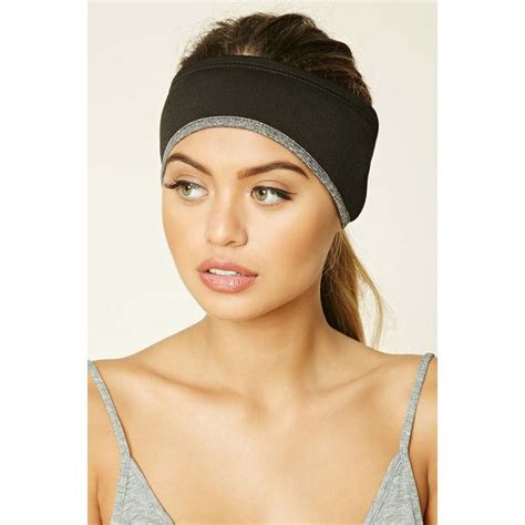 forever21 active heathered headband 3 90 liked on polyvore featuring accessories hair