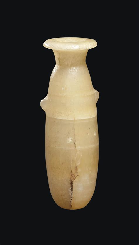 A Miniature Greek Alabaster Alabastron Circa 5th Century Bc