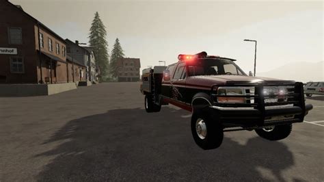 Fs Ford American Fire Truck V Farming Simulator Mods