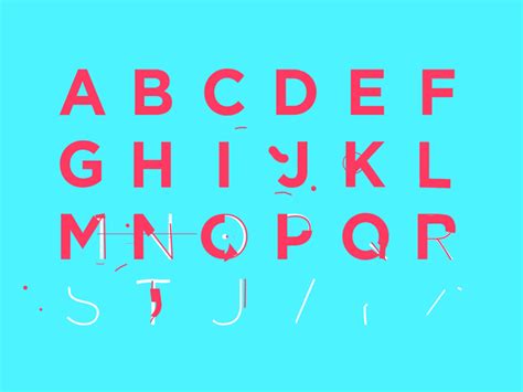 Animated Letters 
