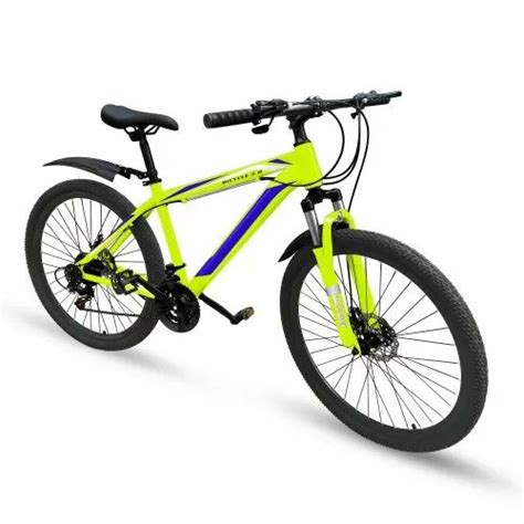 Mountain Bike 18 Inch Carbon Steel Frame 26x4 Inch Tires Bicycle With