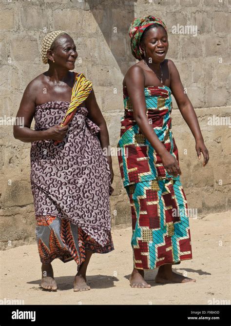 Fon Women Dancing And Singing In Village Of Heve Grand Popo Benin
