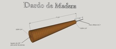 C Mo Hacer Un Dardo De Madera Clavo Y Plumas Piense Algo Y Sienta Hondo