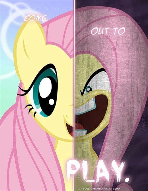 Dark Side Of Fluttershy Mlp My Little Pony My Little Pony Pictures Mlp