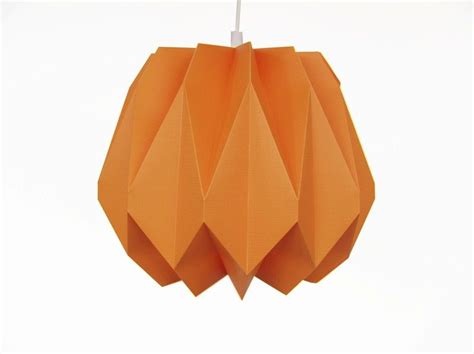 Origami Pendellampe Carla Folie Orange S Von Zill Licht Auf Pendant Lamp Pendant