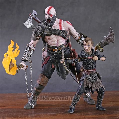 Amazon Com Neca God Of War 2018 7 Scale Action Figure Ultimate Kratos