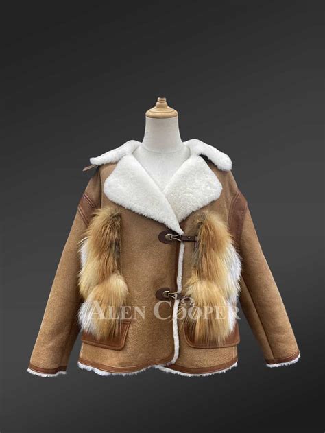 Real Shearling Jacket For Women