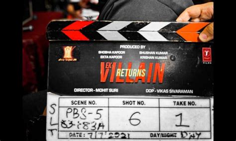 Mohit Suri Resumes Shoot For Ek Villain Returns With Arjun Kapoor And