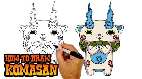 Signup for free weekly drawing tutorials please enter your email address receive free weekly tutorial in your email. How to Draw Komasan | Yo-kai Watch - YouTube